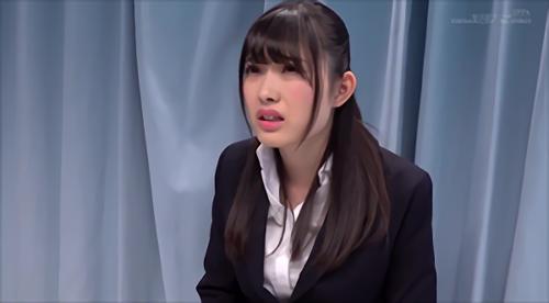 『中出し』今回のターゲットは、就活を頑張る女子大生！マジックミラー号では、就職活動に奮闘するかわいい女子大生に特別インタビューを行い、内定を！