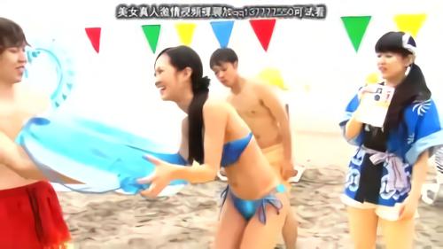 『おっぱい』夏真っ盛りのビーチで2大鉄板エロゲーム大会！
