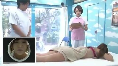『淫乱』部活に励む女子大生をマッサージで感じさせ、身体が火照ったところで大胆ナマち○ぽ挿入の中出しH！マジックミラー号で合宿地に緊急訪問し！