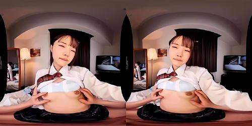 『VR』とある学校の担任教師で、教え子にちょっかいを・。松本は素直な性格の清純派美人生徒！実は卒業式の後、そのままラブホテルでヤッちゃった！