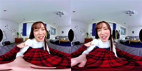 『パイズリ』【業界至極級画質！】女の子が小さく見えない実際スケール！サイドバイサイドによる高画質3DVRを臨場感たっぷりバイノーラル録音で収録！