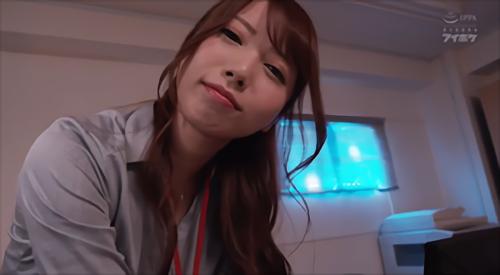 『寝取られ』【完全主観バイノーラル囁きファック！】受付嬢の藤波さんとの談笑中、上司の西宮さんから叱られてしまい…二人になったオフィスでまさかの！