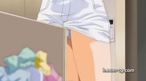 パンツの匂いを嗅ぎながら洗濯機で角オナする母親候補と中出しエッチ❤