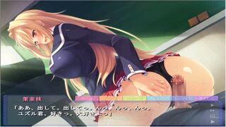学園一の美貌をもつJKが中に出してと懇願❤️