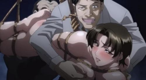 むっちり人妻が縄で縛られて犯されていく！