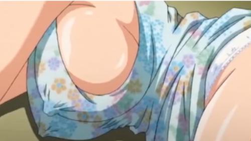 無防備すぎる爆乳美女！ノーブラ薄着でそんな格好されたらもう我慢できない！
