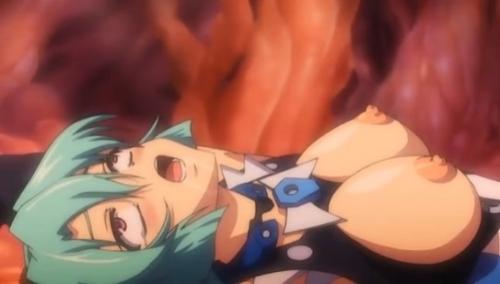 触手とフタナリチ●ポのW攻撃で目が完全にイッちゃってる美少女さん！！