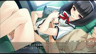 【エロボイス】脱いだら巨乳のセーラー服JKと電車で痴漢プレイ！
