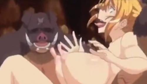 ムキムキ巨乳美女が怪物ペ●スをアナルにねじ込まれ激ピスされてとんでもないアヘ顔を晒しちゃっておりますｗｗ