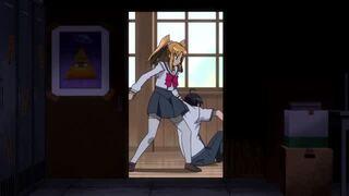 触手に変身してツンデレ金髪ガールにエッチな悪戯♡