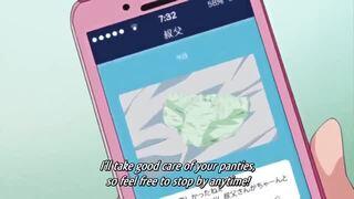 巨乳の女子高生とSEXの後に着てた下着を友達に見せびらかす！