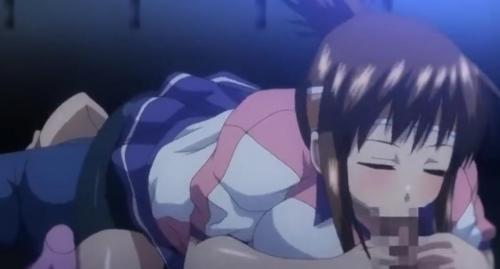 巨乳で元気な女子校生にちんぽじゅぽじゅぽしゃぶられる！