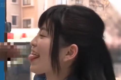 ＜マジックミラー号NTR＞純真なかわいい女子が咥え込んで口角マッサージからハメ狂う