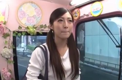 ＜マジックミラー号NTR＞美人女子大生へ膣奥までグイグイ「いくぅぅぅぅ～」