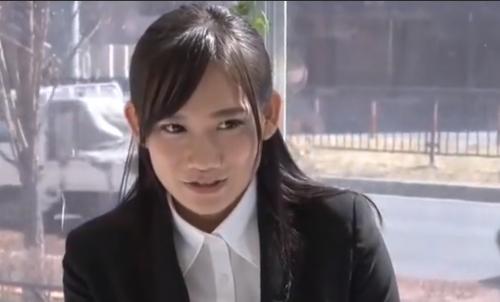 ＜マジックミラー号NTR＞同じ会社の先輩後輩が中出しまで「先輩きもちいいぃ～～」