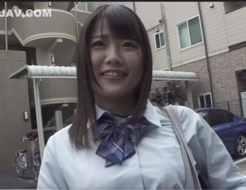 【女子高生】『イケるとこまでイっちゃうよ♥』爆乳激カワ女子校生に中出しセックス