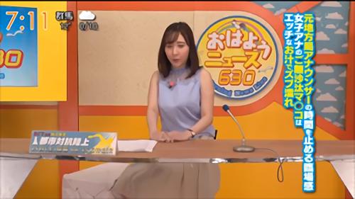 『顔舐め』元地方局アナウンサー世良あさか登場！時間を止めたらしがないADでもHできた！顔舐め、鼻チ○ポ、固定バイブで大失禁！アクリル板に巨乳！