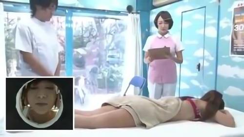 『素人』部活に励む女子大生をマッサージで感じさせ、身体が火照ったところで大胆ナマち○ぽ挿入の中出しH！マジックミラー号で合宿地に緊急訪問し！