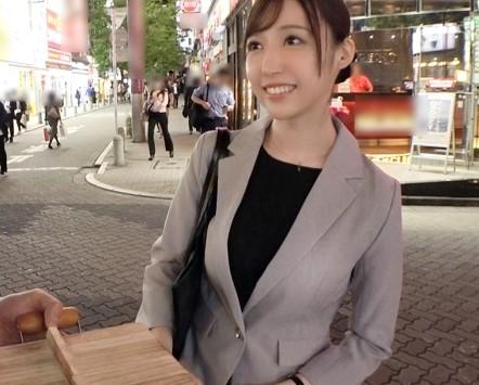 『浮気したことあります♥』24歳の美人OLのナンパに成功？！ユルフワ系だけどスイッチ入るとエロ過ぎる美女！【エロ動画】