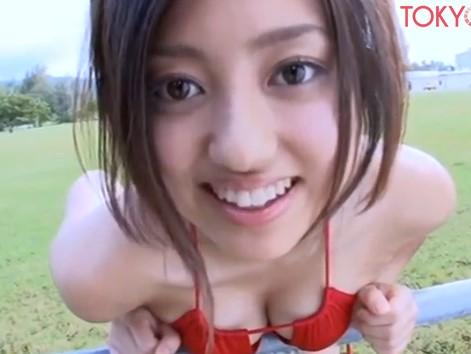 【菊地亜美】バラエティで人気のアイドルの昔のイメージビデオ？！スタイルが意外とよくて驚いちゃいました！！