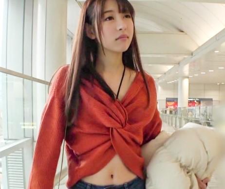 『モデルしませんか？』24歳の百貨店で働くスレンダー系美女をナンパ！？下品なアクメ顔で痙攣しまくるド淫乱女！【エロ動画】