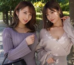 『どっちが本命？』巨乳美女二人組がボクの愛人！？ジェラシー淫語の逆３Pセックスで精子を搾り取る！？【藤森里穂 北野未奈】