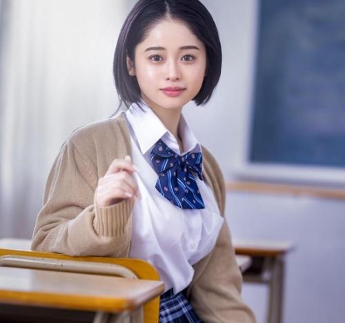 【MINAMO】『ダメ、イッちゃう！！』巨乳美少女が教室で中年教師と禁断のセックス？！ナース姿も可愛すぎます！！