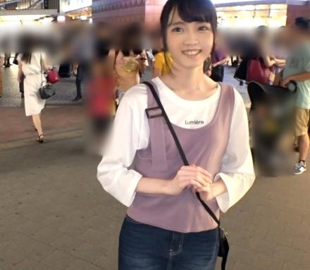 【素人ナンパ】『もうダメ、もうダメです！』ガード固めの20歳の美少女は敏感ボディ！ちっぱいを触られてセックスに？！