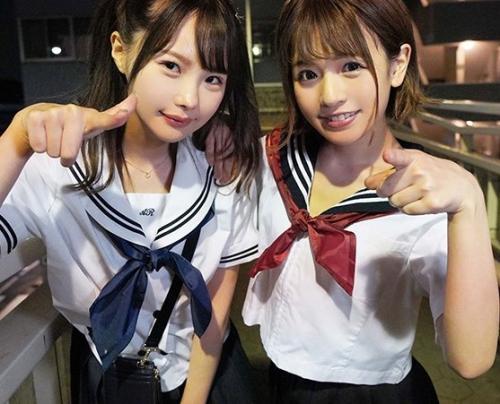 『虐めるのが好き♥』ロリ系美少女なのにSっ気がある『松本いちか』と『永瀬ゆい』がM男を弄んじゃいました！？