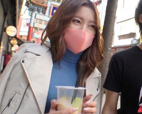 『ニットワンピの女はナンパ出来る？！』中華街で22歳の歯科助手をゲット？！巨乳美女とセックスしちゃう！【エロ動画】