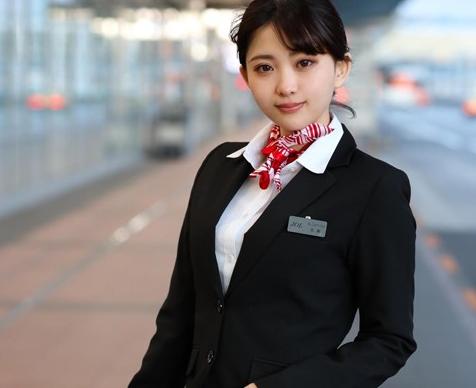 【MM号】『黒いパンストを履いてもらいませんか？』高嶺の花の超美脚CAが押し切られてセックスしちゃう？！
