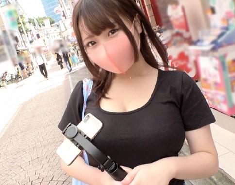 【素人ナンパ】『コラボしましょう♥』巨乳を強調した服装でSNS用動画を撮影するあざと可愛い大学生をゲット！？【エロ動画】