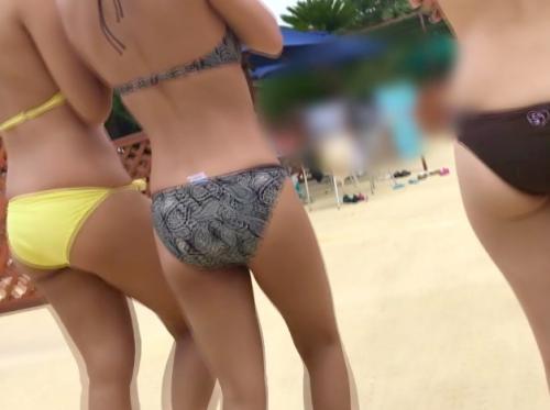 【素人ナンパ】『浮気がしてみたい♥』プールで美女３人組をゲット！？7年付き合っている彼氏がいる美女とヤッちゃう！