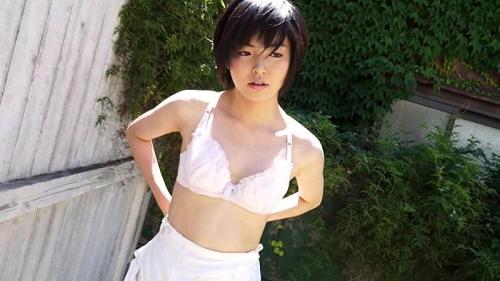 【鮎川柚姫】ショートカットの美少女が着エロイメージビデオに参戦？！こんな真面目そうな子があんなことまで・・・？！