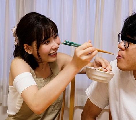 『素人男子君、AV現場へようこそ！』深田えいみとイチャイチャ子作り新婚生活を送れちゃうラッキーな素人男性！？