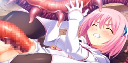 戦う少女たちの敗北。敗者はモンスターに犯されるのみ