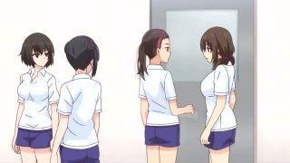 《変態アニメ》我慢できない更衣室でヤりましょう！