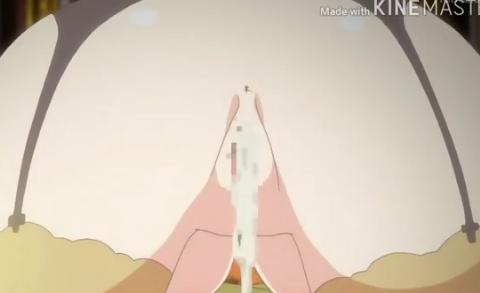 上も下もお汁出ちゃってるゾ☆むっちりおっぱい＆尻のメイドさんがイきながらミルクも潮も大放出中！
