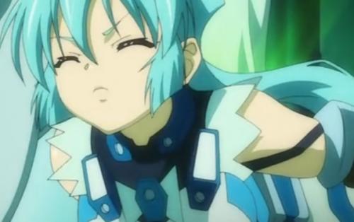 触手に捕らえられてしまった少女がそのまま犯される
