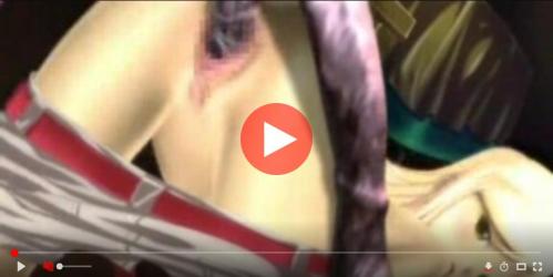 スケベド変態娘は膣穴を楽しむ?容赦なくパッコパコ('Д')『このいやらしいメス豚め！』