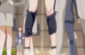 薬漬け全裸の女が公衆の面前で放り出されバカ面して大勢の人前で放尿イキ！ガバガバ尿道だから羞恥心は皆無