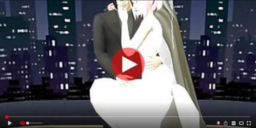 《HENTAIアニメ》雌女は性欲解消！！フェラチオ❤中出しさせちゃう