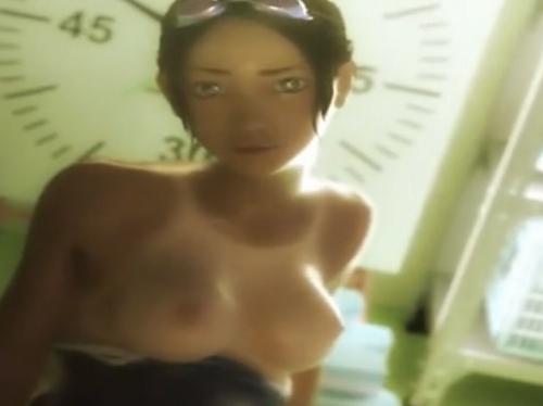 ロッカールームで彼女のエロい競泳水着を脱がせて濃厚ファック