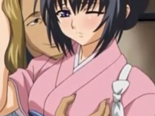エロい体の旅館の若女将と濃厚SEXで思いっきりザーメンぶっ掛け！
