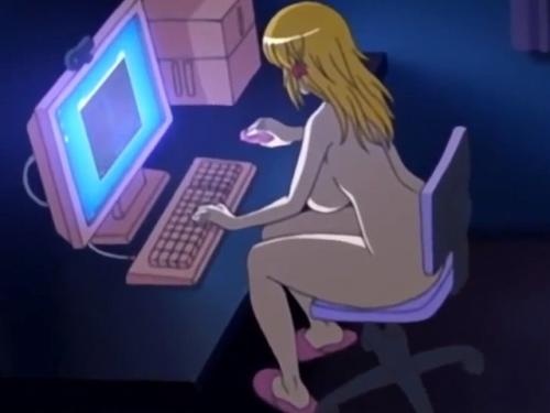 ライブチャットでの相互オナニーに興奮する変態女子校生