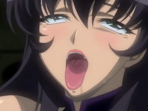 触手の大量ザーメンを両穴に出されてアクメしてしまった美女戦士