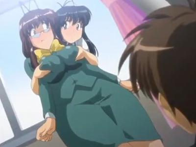 エロい幽霊にHな悪戯をされ思わず感じちゃった女教師