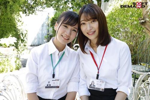 【中山琴葉×宮崎リン】SODで働く仲良し同期コンビが一緒にチンポをしゃぶって挿れられて絶頂する！