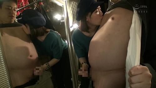 【菊川みつ葉】試着中に乳首舐め＆手コキで射精させちゃう巨乳アパレル店員