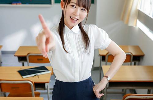 【広瀬みつき】生徒諸君「今すぐ出しなさ～いッ」あざと可愛すぎる女教師が青春チンポをじゅびじゅぼ全力バキューム口淫応援